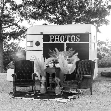 Thelma Horse Trailer Photo Booth, The Rustic Shot Mobile Photo Booth Tulsa. Photo Booth Rental Tulsa
