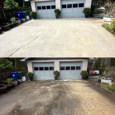 Driveway Pressure Washing
