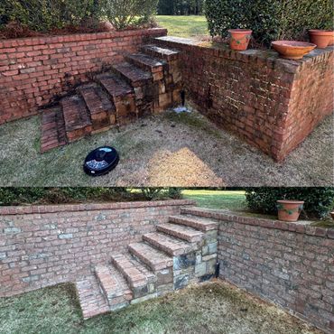 brick pressure washing service
