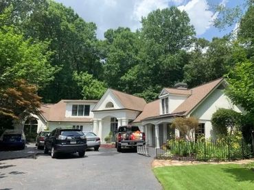 Soft-Washing an entire Roof