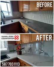 Epoxy countertop reface