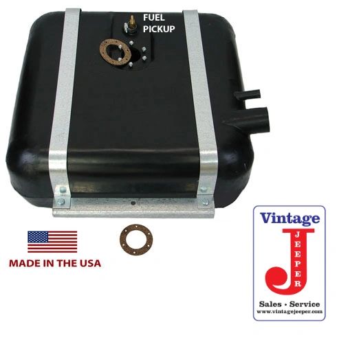 Poly Fuel Tank Willys Pickup 19471964 ,14 gallon tank USA MADE