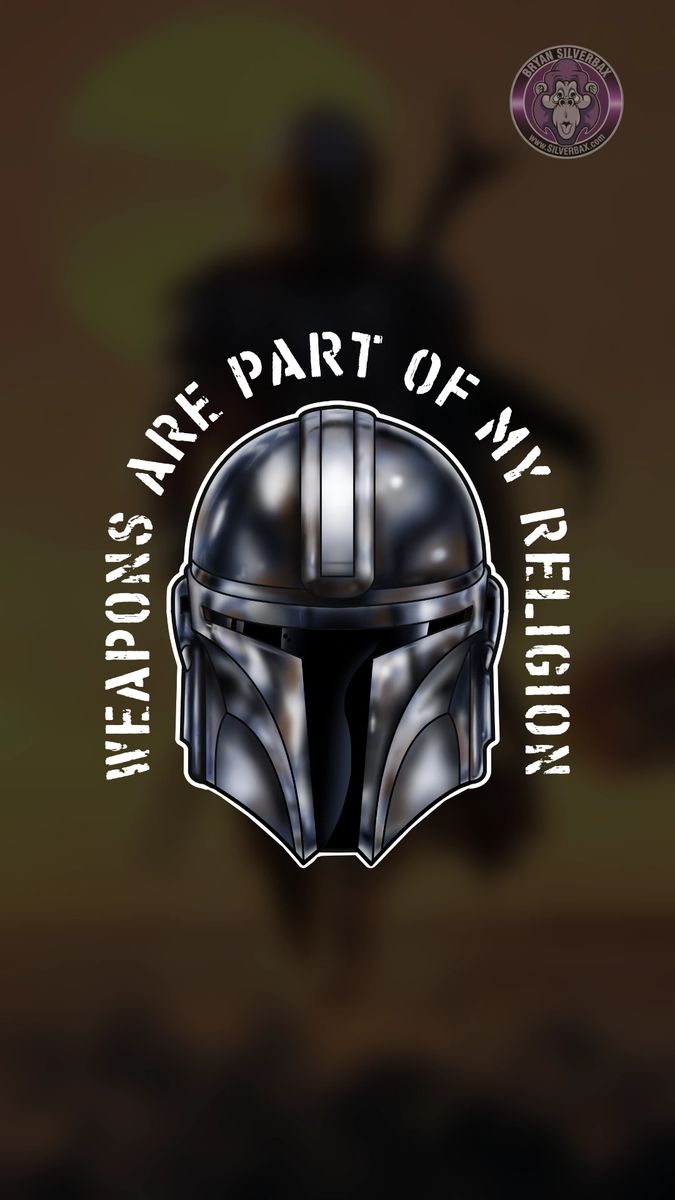 Digital Wallpaper Of The Mandalorian