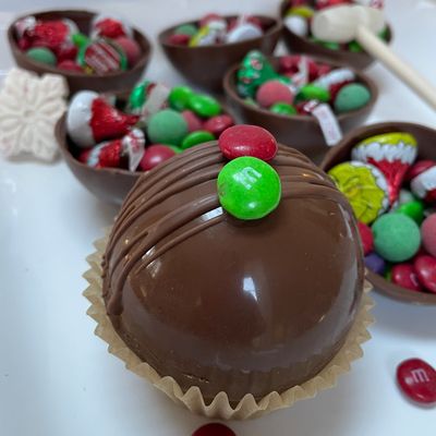 chocolate candy bombs, candy store, candy favors, birthday party favors, christmas chocolate