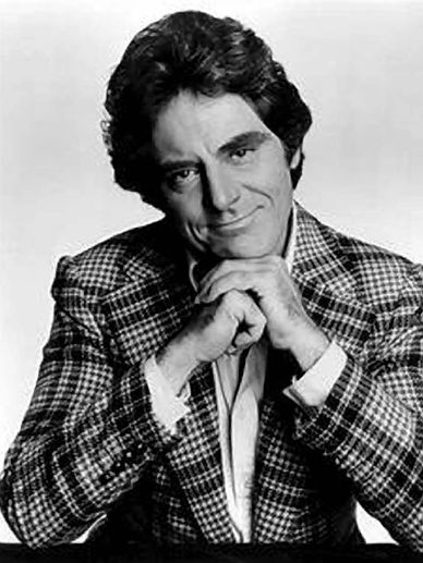 Portrait of Anthony Newley. His was Greg Koss's favorite show to play in Las Vegas.
