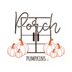 Porch Pumpkins