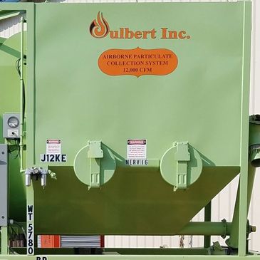 Julbert 6k, 7k, 12k, 20k dust collectors hydraulic auger