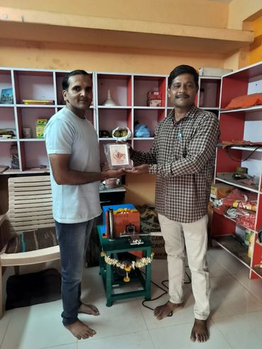 home delivery of supari cutting machine by nav udyojak 
