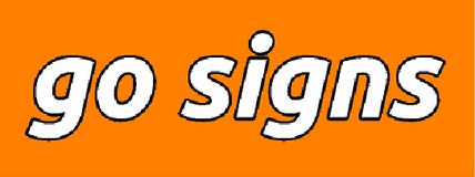go signs