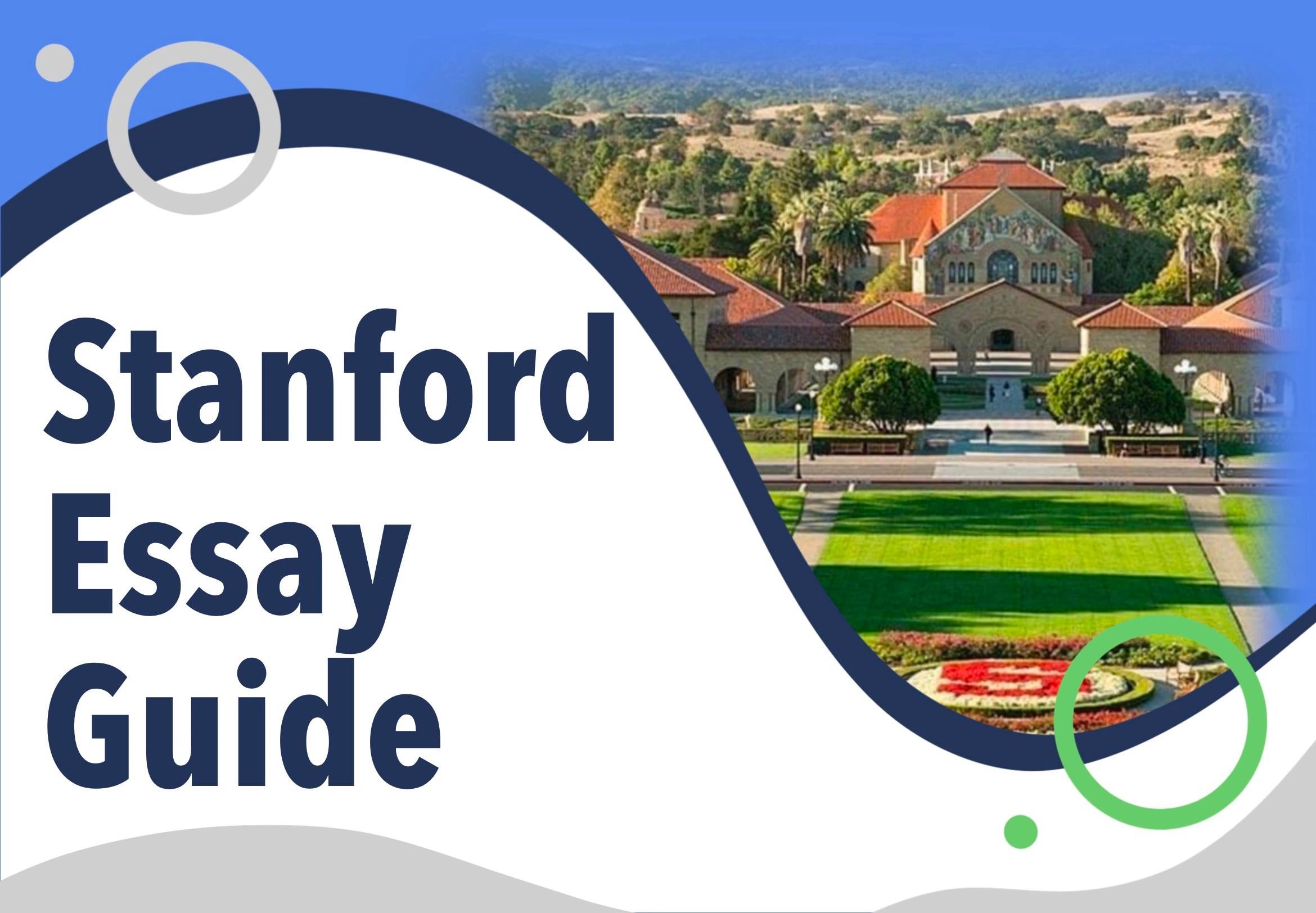 stanford admission essay tips