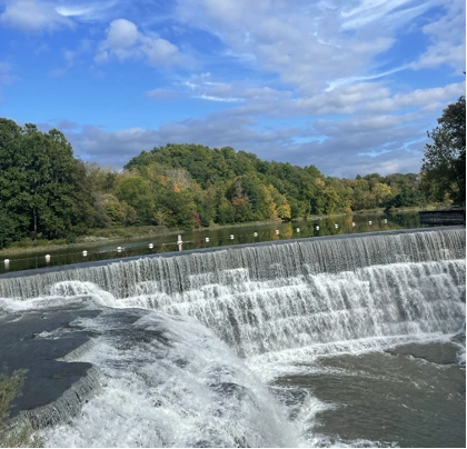 Cornell waterfall