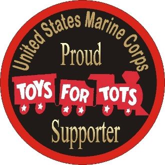 Toys for Tots Proud Supporter Patch