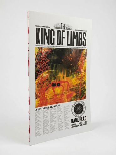 Poster of Radiohead's album 'The King of Limbs'.