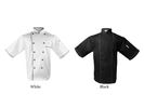 Uniform Chef Coat Unisex Short Sleeve Catering Jackets 019 USA Size