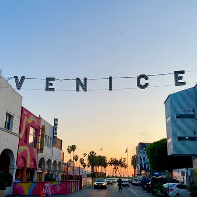 Venice Sign. BJJ training Venice, CA