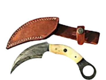 Skinning knife, hunting knife