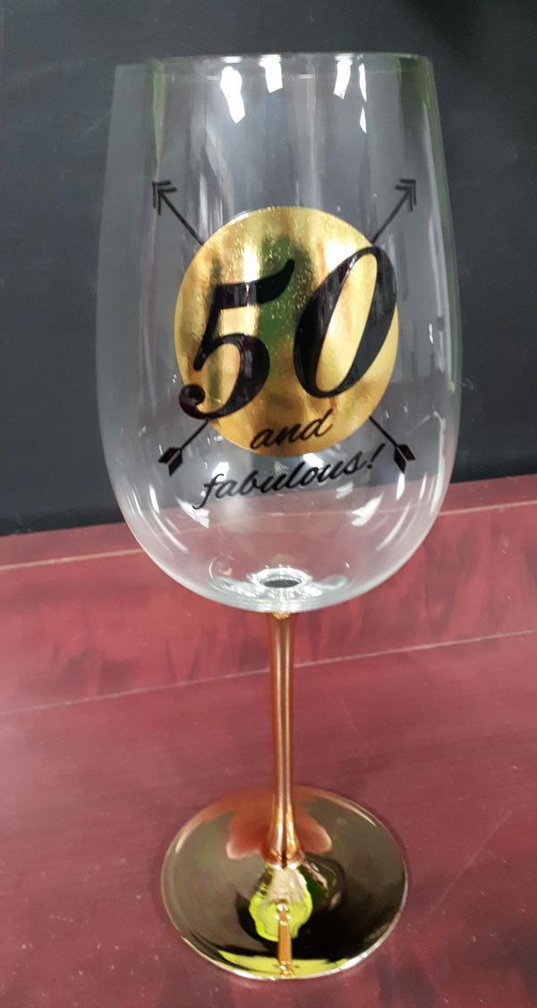 Decades Birthday Wine Glasses!