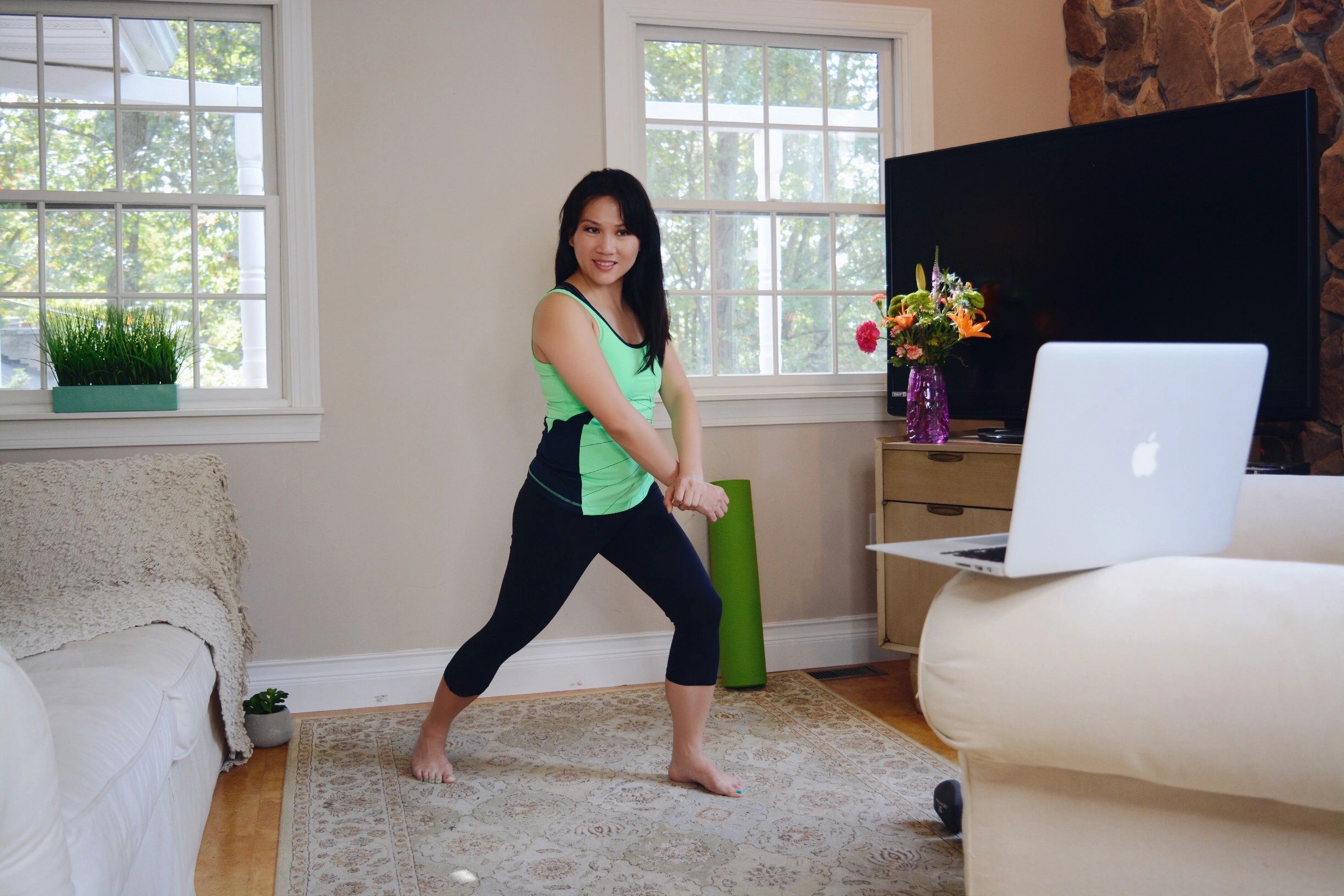 Connect with a live personal trainer and do a professional workout in the comfort of your own home.