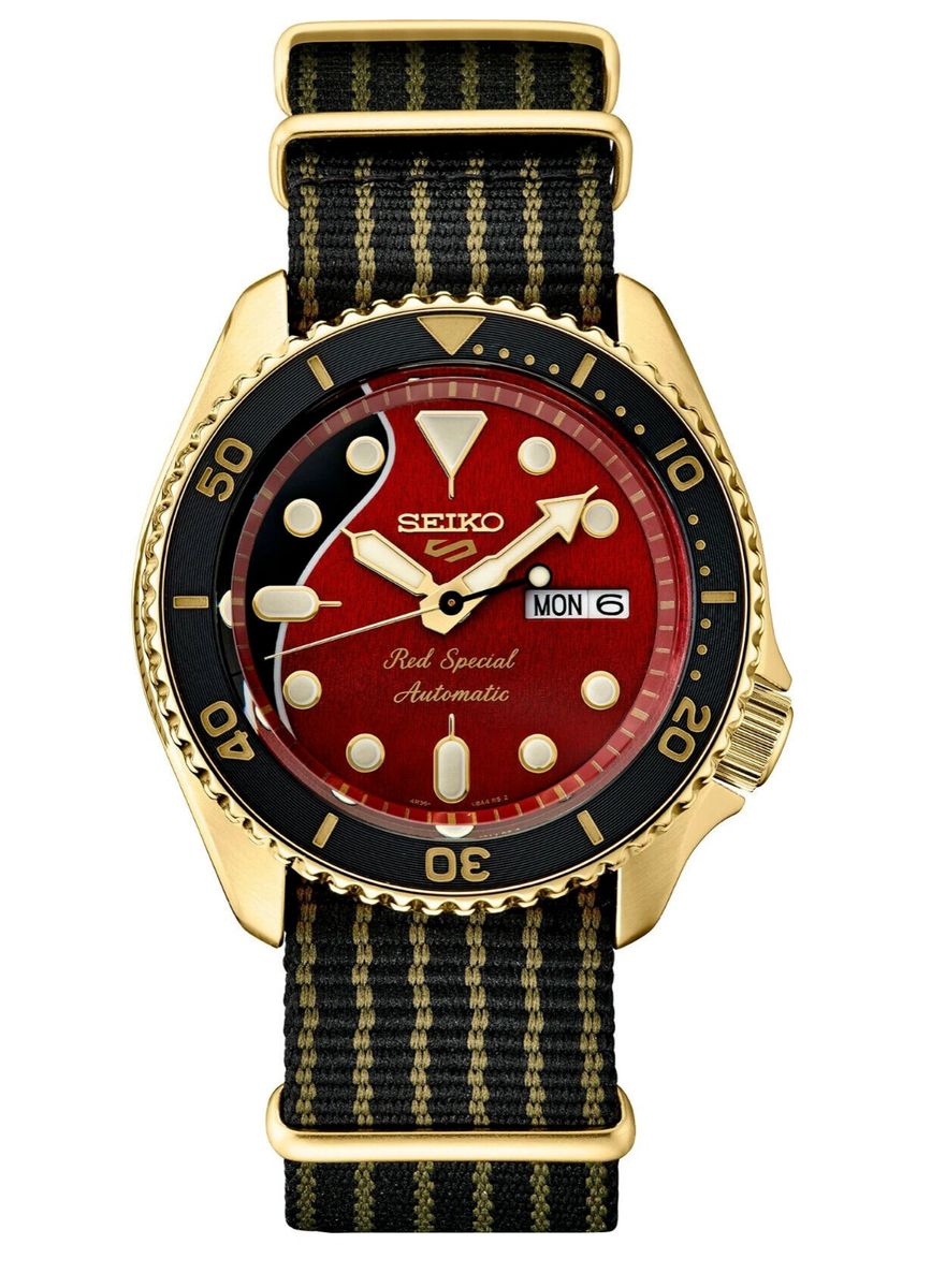 Seiko 5 Sports Red Special Automatic Brian May Special Edition