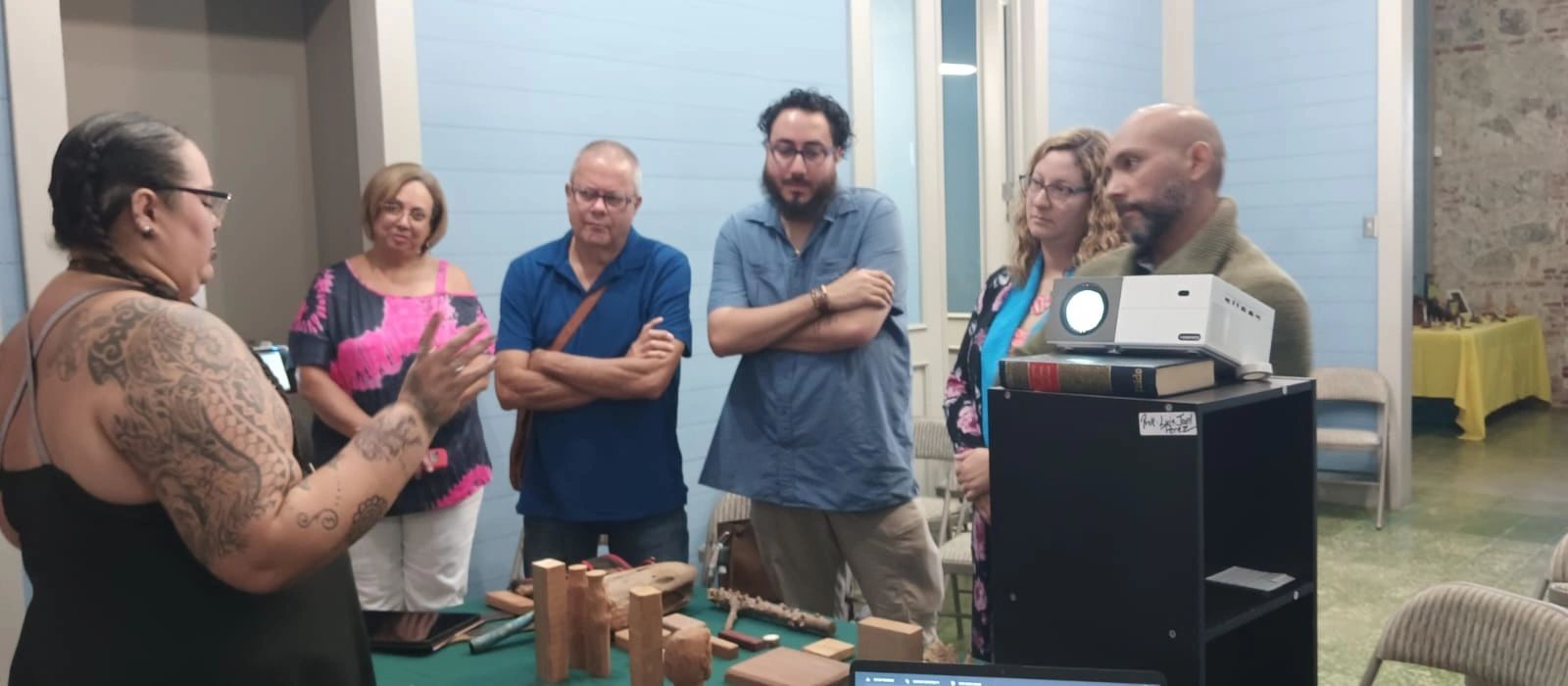 Taller Talla en Madera en Casa Urrutia Cede del ICP Mayaguez