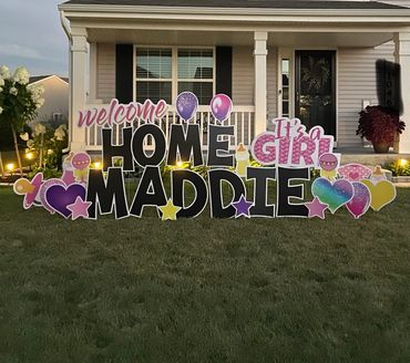 Its A Girl!  Welcome home