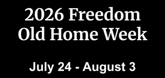 freedom old home week

July 25- August 3
2025

