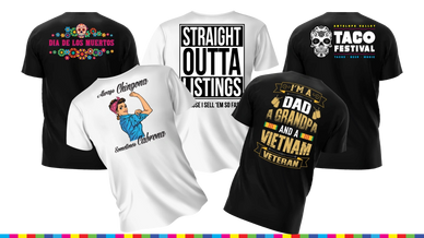 t-shirts printed at Ventura Graphix