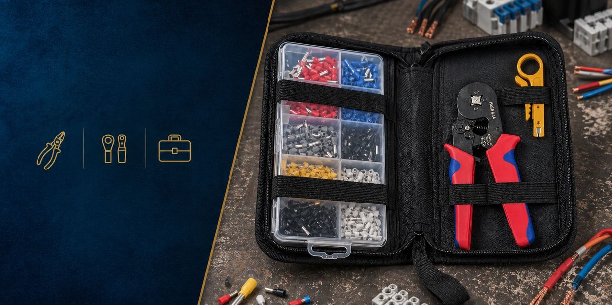 Kit de pinza crimpeadora 