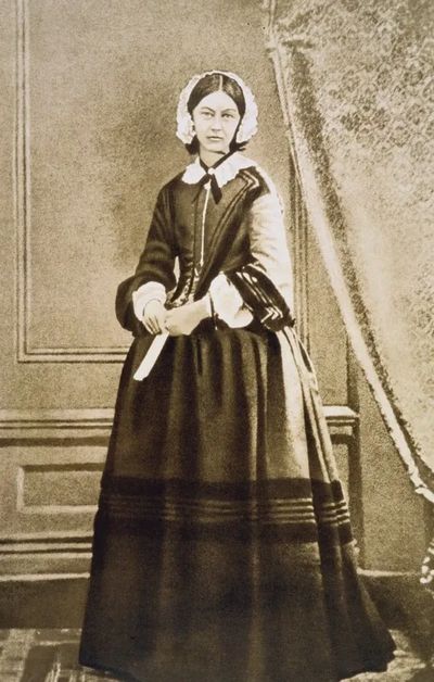 Florence Nightingale, c. 1850.