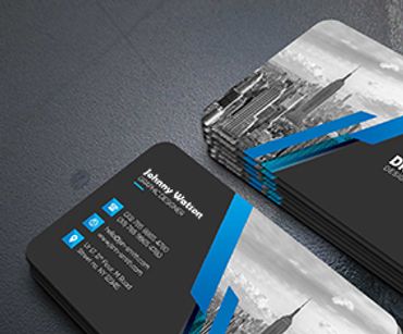 Round corner business cards