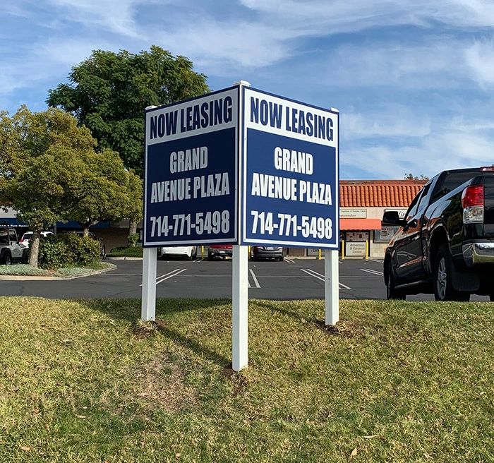 Job Site Post and Panel signs
