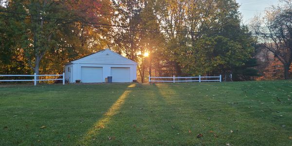 Morning view with coffee