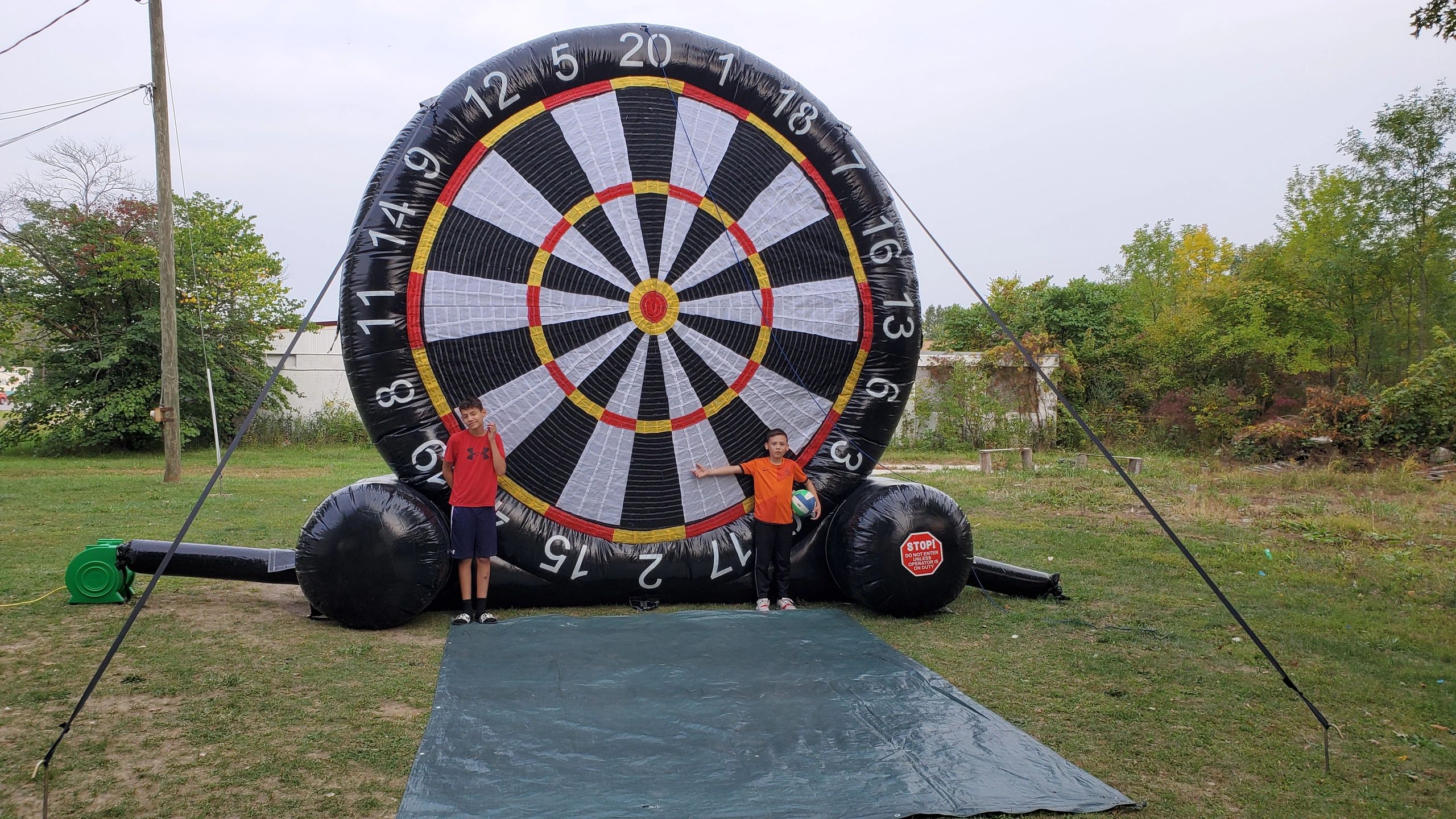 Giant Dart game Lima party inflatables