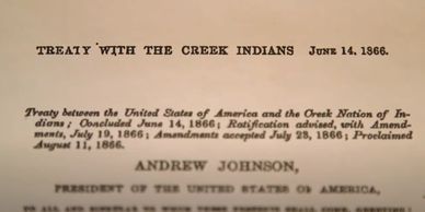 1866 Creek Treaty