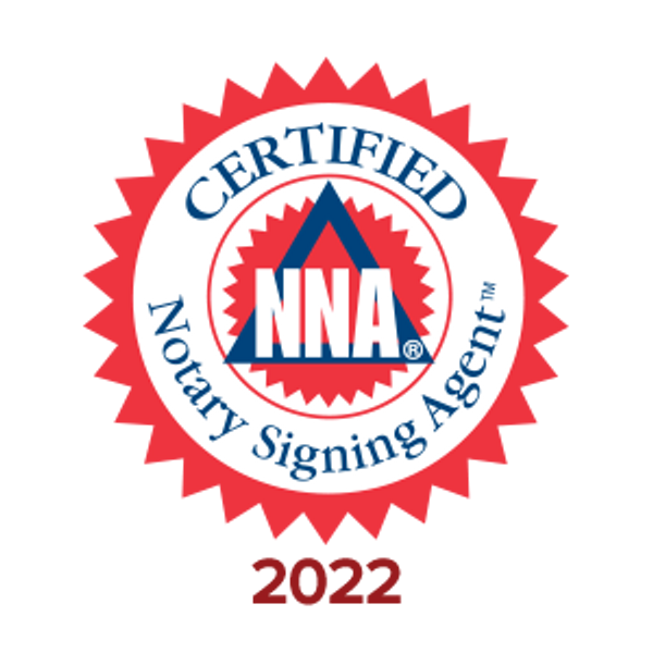 Certified NNA Notary Signing Agent