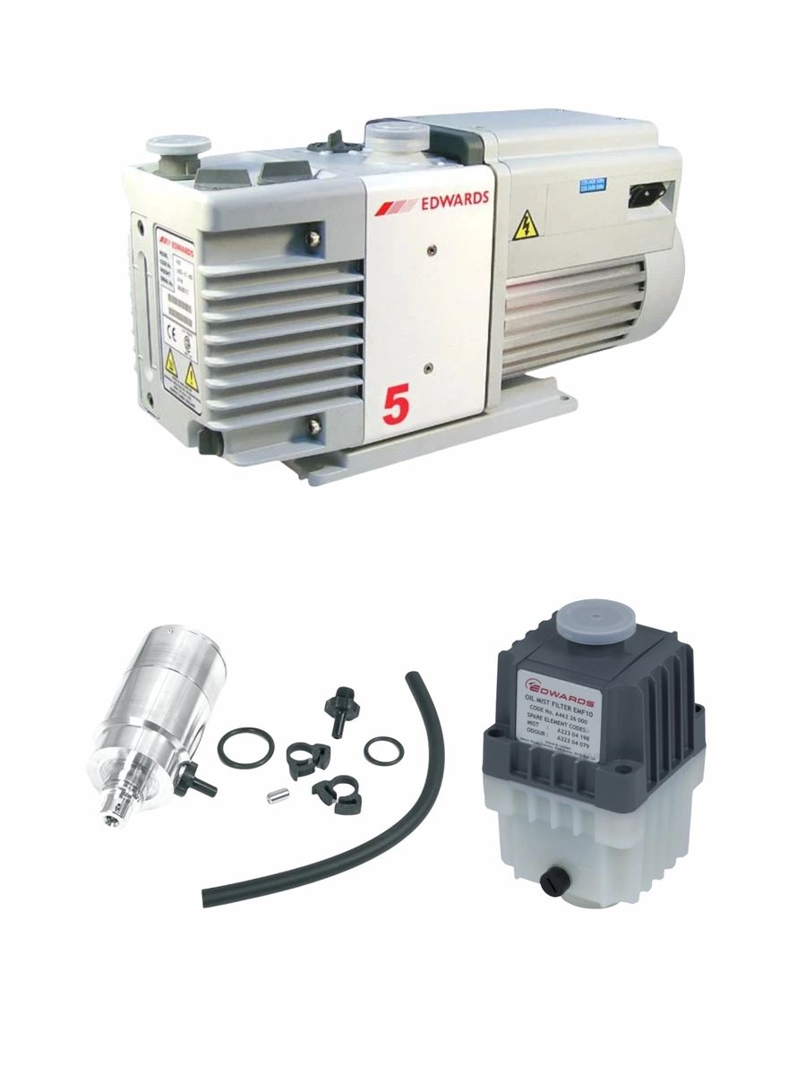 Edwards RV5 Rotary Vane Vacuum Pump Package