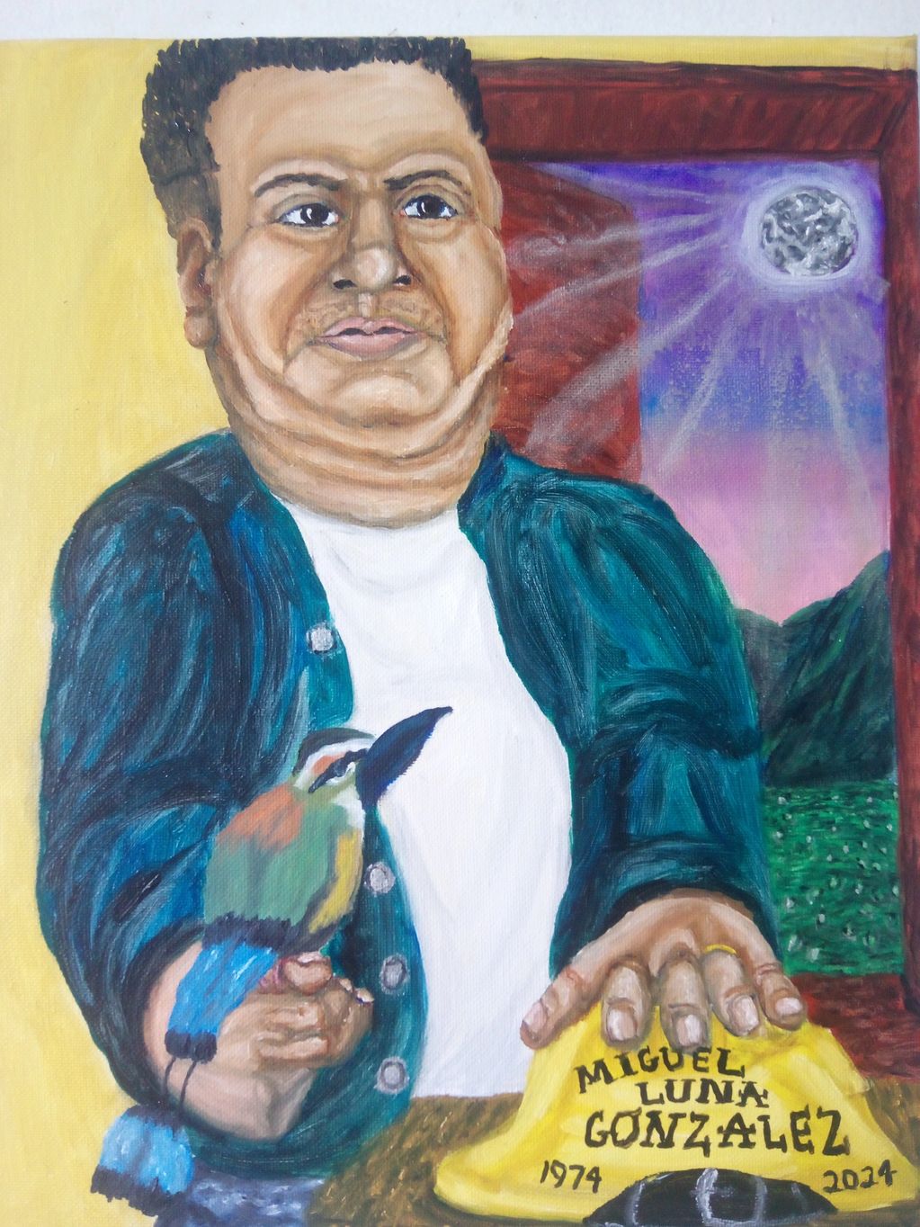 Portrait of Miguel Luna Gonzalez 