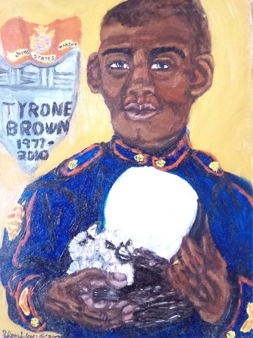 Portrait of Sgt. Tyrone Brown 