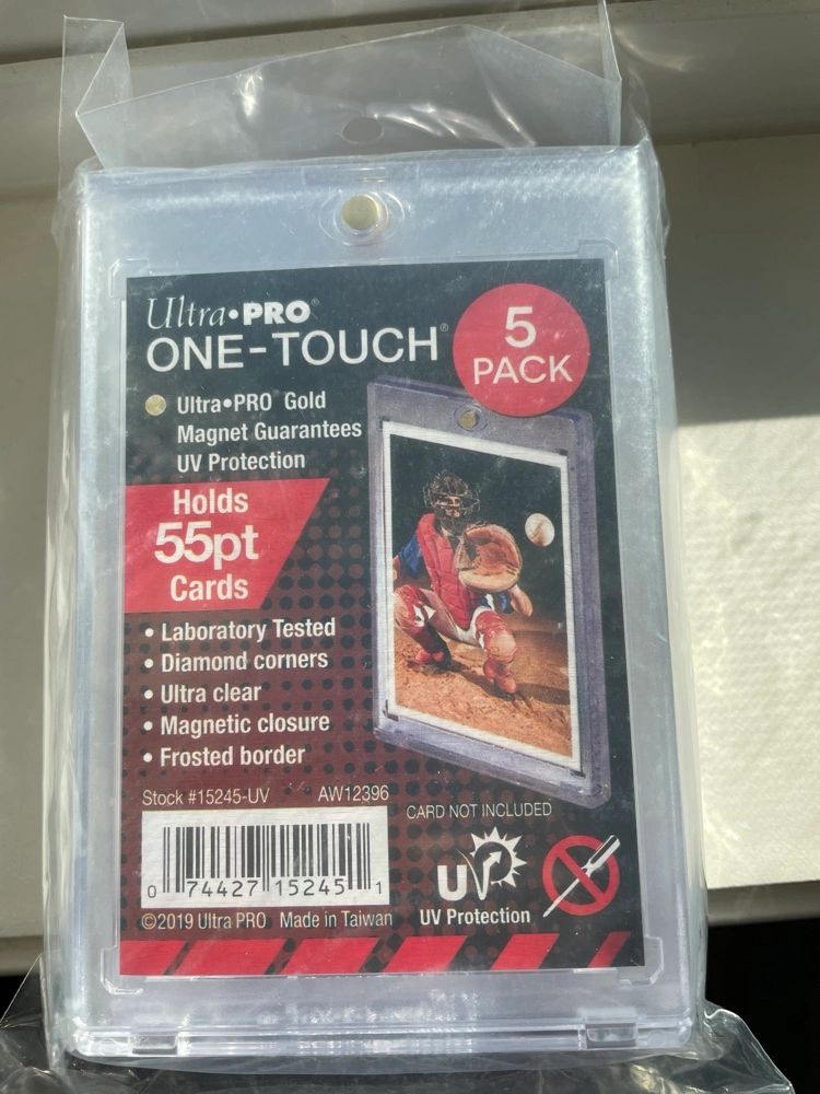 Ultra Pro One-Touch 55Pt Magnetic Card Holder 5 Pack