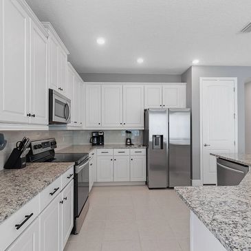 Home rental in Encore Resort, Orlando Florida- Kitchen