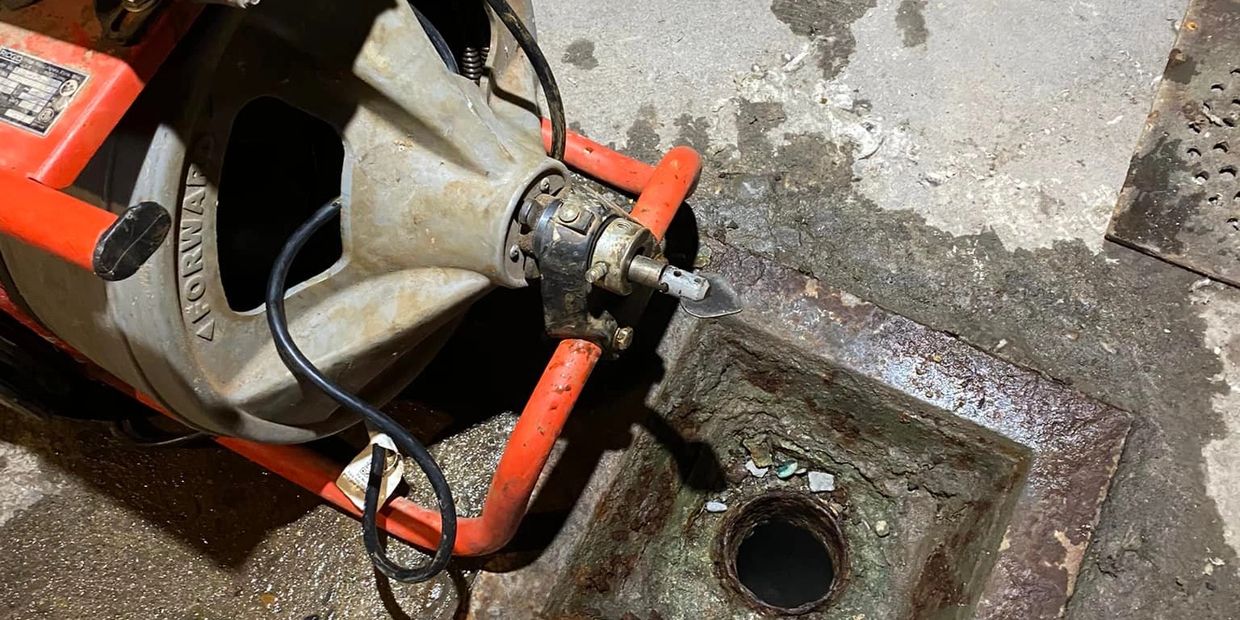 Drain cleaning service in butler, pa. Sewer Snake in Action