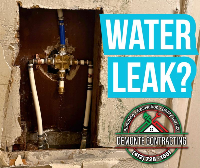 Water leak detection and repair Pittsburgh