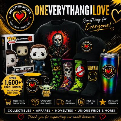 Oneverythangilove collectibles, apparel & eBay store