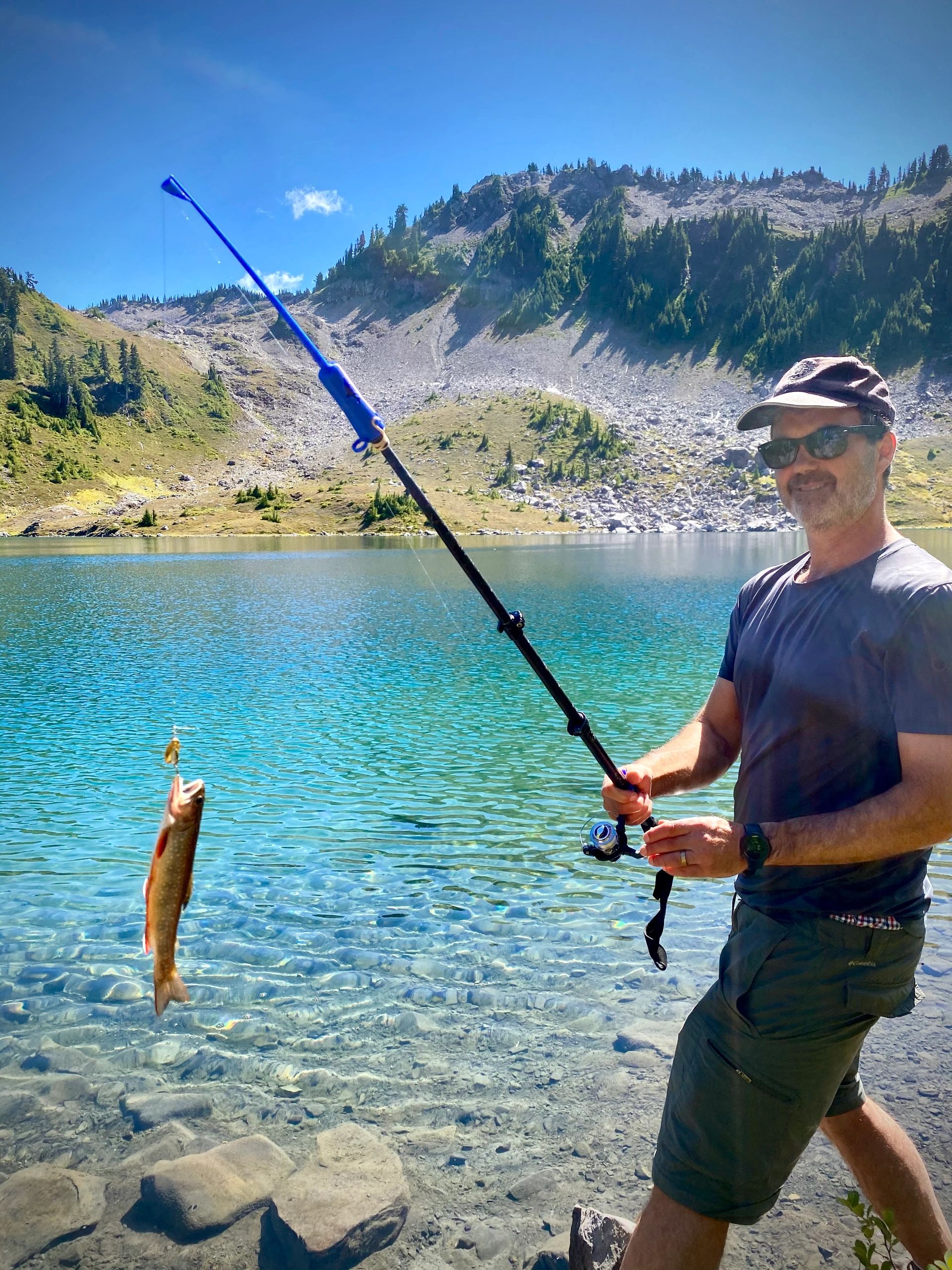 TrailCaster - Fishing, Fishing Rod, Hiking, Backpacker