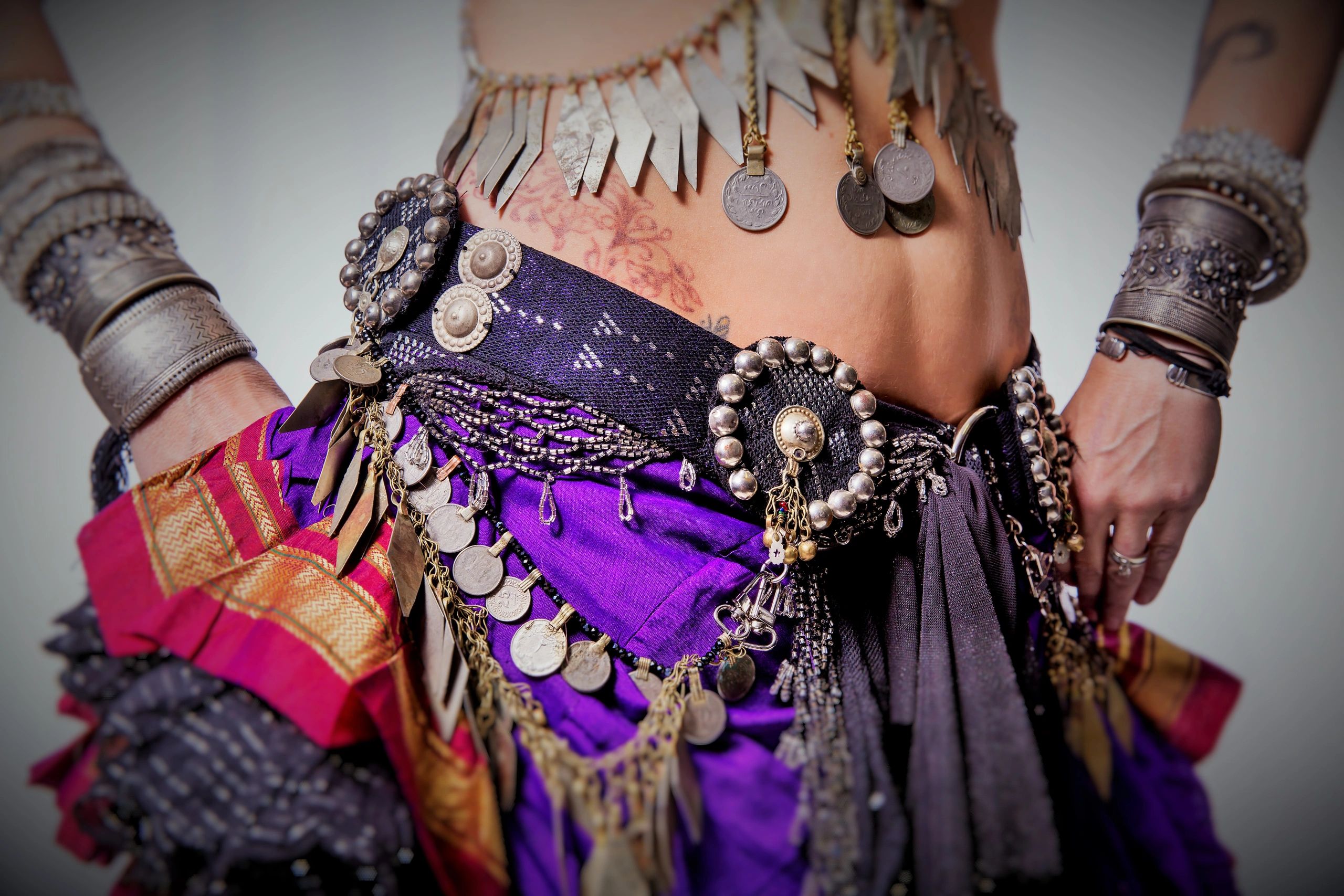 Tribal Fusion Belt, Tribal Clothing, Tribal Fusion, Bellydance