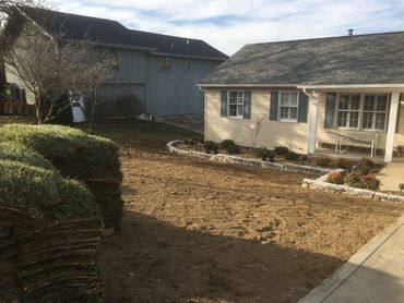 Rosetta Paver Block, Landscape Design & Install, Lawn Replacement, Sod #WestVirginia #Greens