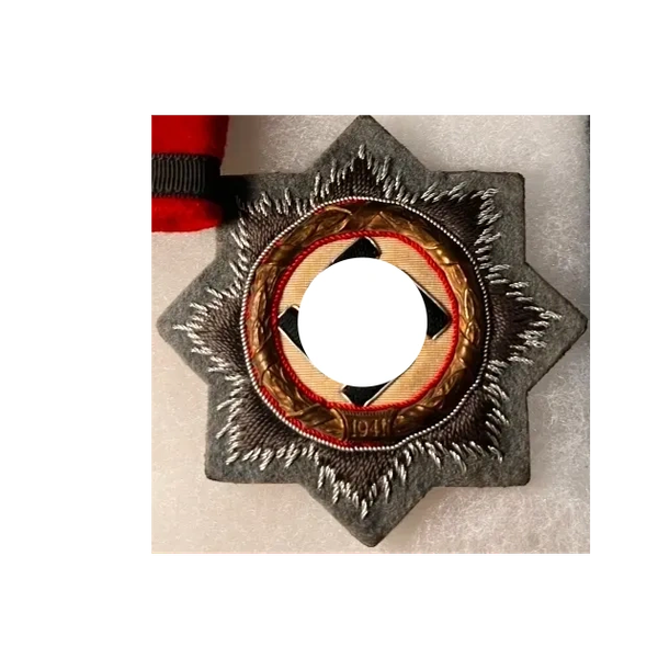 Textbook Authentic German WW2 German Cross Award 