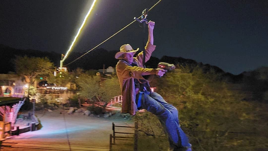 Outlaw Zipline in Tombstone, AZ Experience the Thrill of Target