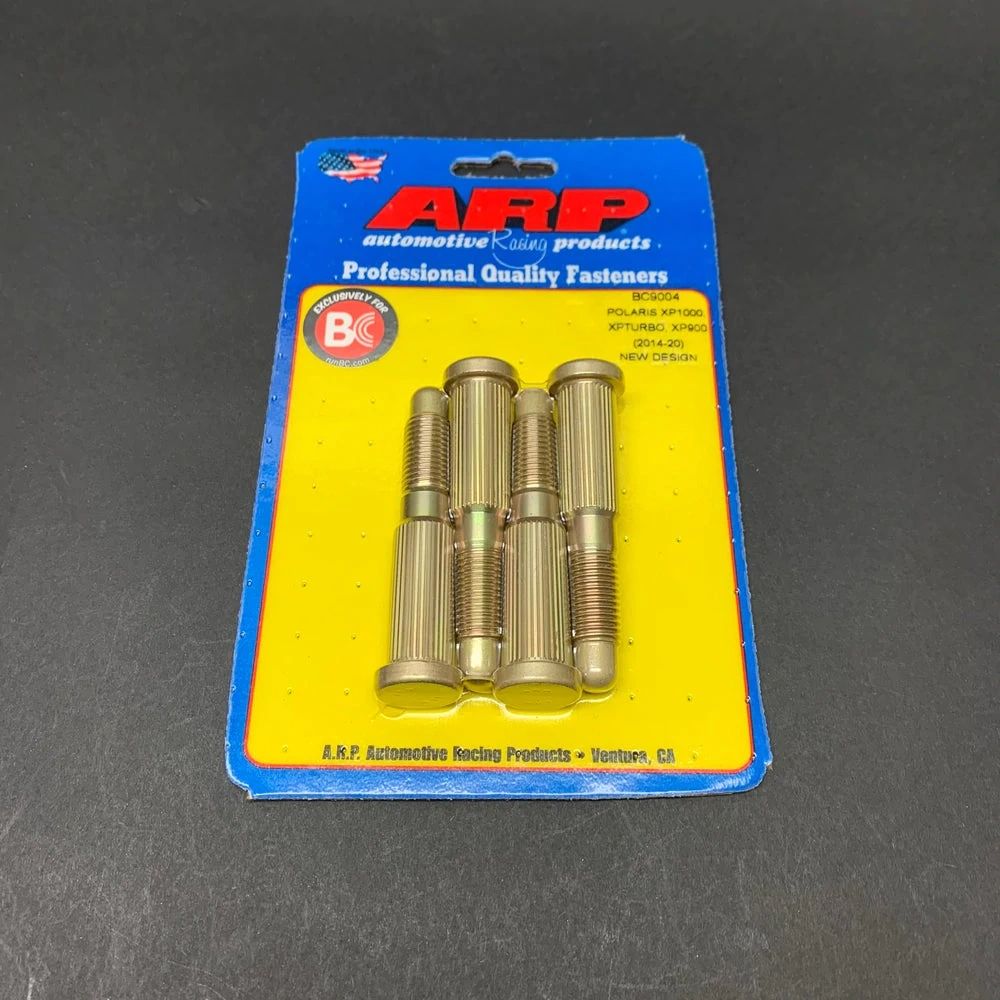 BC9004 ARP POLARIS RZR WHEEL STUD KIT NEW DESIGN (SET/4) All