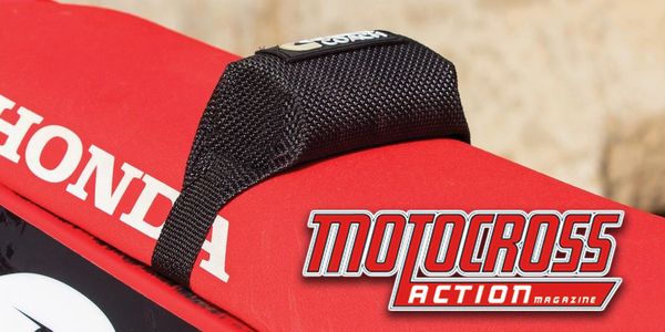 corner coach seat bump reviewed by motocross action